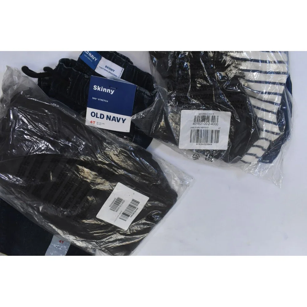 Old Navy Bulk Lot Of 16 Boys Size 4T Mixed Seasons Tops Bottoms Pants